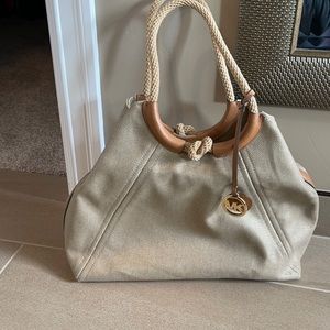 Michael Kors canvas bag